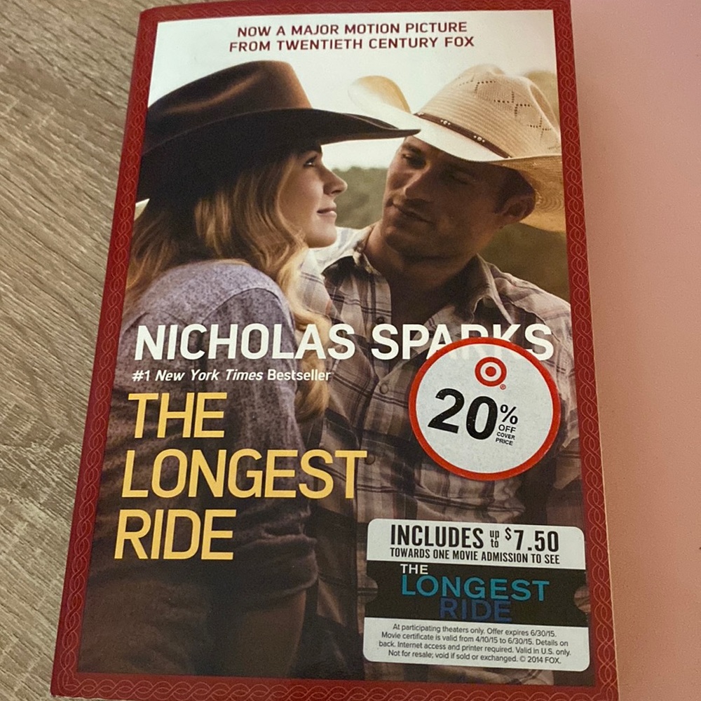 the longest ride paperback